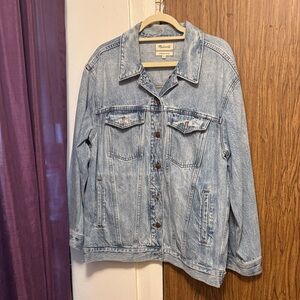 Madewell Oversized Trucker Denim Jacket